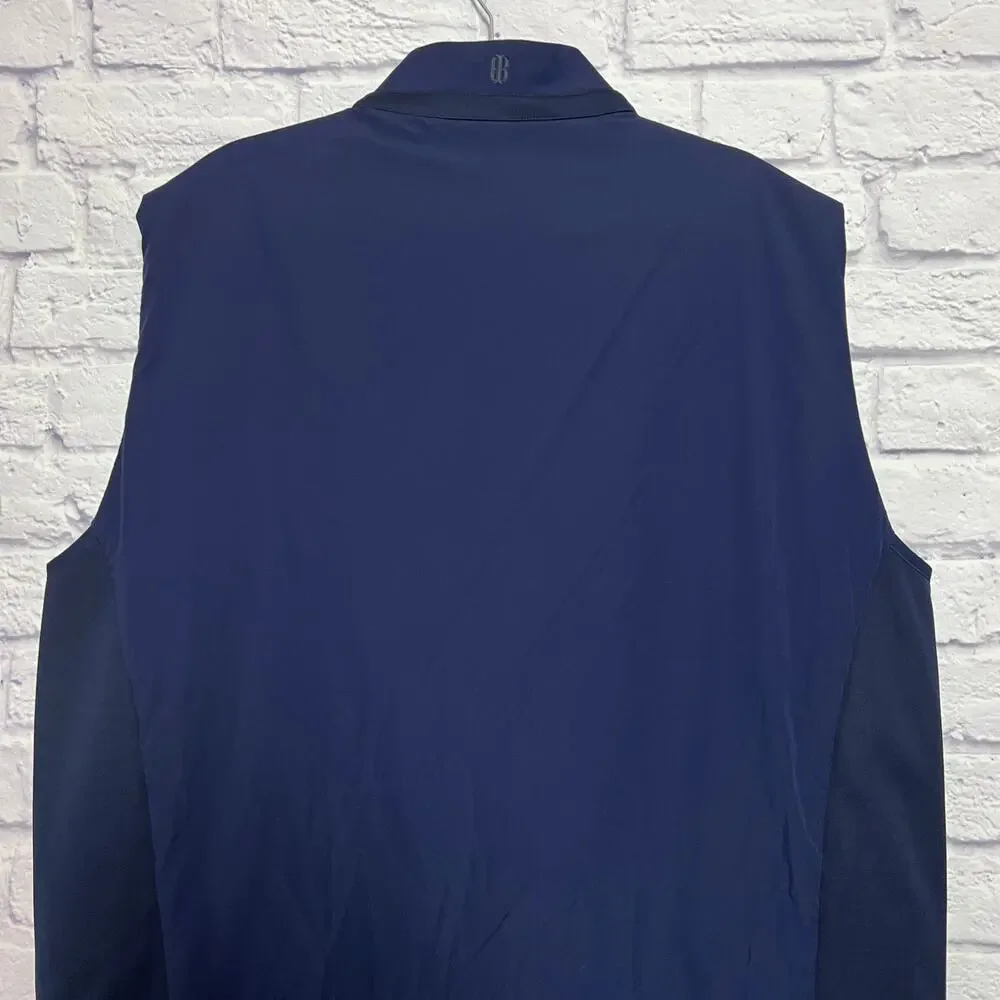 Holderness & Bourne King Vest MENS XXL Blue Featherweight Insulated Zip Golf